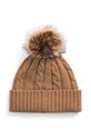 Шапка с вълна Lauren Ralph Lauren 454960081 бежов AW24