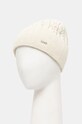 Вовняна шапка BOSS 50524289 бежевий AW24