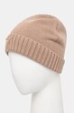 Guess czapka z domieszką wełny BEANIE V4BZ08.Z39B0 beżowy AW24