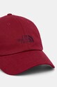 The North Face czapka z daszkiem Norm Hat NF0A7WHO1IX1 bordowy AW24