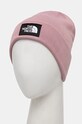 The North Face berretto Dock Worker Recycled Beanie NF0A3FNT1MI1 rosa AW24