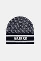 Шапка Guess SEVYN с добавлением шерсти тёмно-синий W4BZ21.Z3JD2