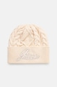 Шапка Guess ROSELYN средно дебел бежов W4BZ24.Z3362