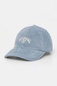 Billabong șapcă de baseball din catifea Essential Cord bumbac albastru EBJHA00114