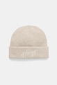 Čiapka s prímesou vlny HUGO s prímesou vlny béžová 50524104