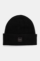 Вовняна шапка Calvin Klein вовна чорний K60K612584
