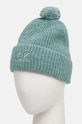 Vlněná čepice Calvin Klein K60K612586 tyrkysová AW24