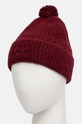 Шерстяная шапка Calvin Klein K60K612586 бордо AW24