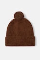 Шерстяная шапка Calvin Klein шерсть коричневый K60K612586