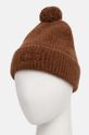 Vunena kapa Calvin Klein K60K612586 smeđa AW24