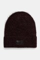 Шерстяная шапка Calvin Klein шерсть бордо K60K612594