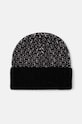 Вовняна шапка Calvin Klein вовна чорний K60K612595