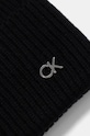 Calvin Klein czapka i szalik wełniany czarny K60K612621