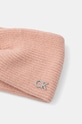 Volnena kapa in naglavni trak Calvin Klein K60K612622 roza