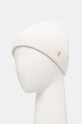 Kašmírová čepice Tommy Hilfiger AW0AW16623 béžová AW24