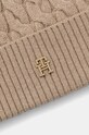 Tommy Hilfiger caciula de lana AW0AW16629 bej NC24
