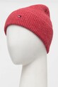 Accesorii Tommy Hilfiger caciula din amestec de lana AW0AW16633 roz