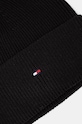 Dodaci Kapa s dodatkom kašmira Tommy Hilfiger AW0AW16637 crna