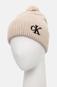 Čepice Calvin Klein Jeans K60K612653 béžová AW24