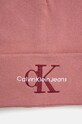 Аксессуары Хлопковая шапка Calvin Klein Jeans K60K612668 розовый