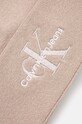 Bavlněná čepice Calvin Klein Jeans K60K612668 béžová AW24