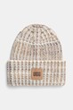 Шапка с примесью шерсти UGG с добавлением шерсти бежевый 100820
