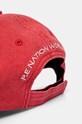 Akcesoria P.E Nation czapka z daszkiem bawełniana Throwback Cap 243A415 czerwony
