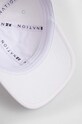 Памучна шапка с козирка P.E Nation Homage Cap бял 243A417