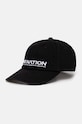 P.E Nation czapka z daszkiem bawełniana Homage Cap aplikacja czarny 243A417