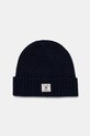 Gant cappello e sciarpa di lana 4998015 blu navy AW24