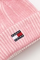 Akcesoria Tommy Jeans czapka AW0AW16785 różowy