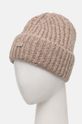 Tommy Jeans czapka z domieszką wełny AW0AW16786 beżowy AW24