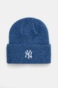 Шапка с примесью шерсти New Era NEW YORK YANKEES с добавлением шерсти голубой 60565264