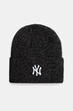 New Era caciula din amestec de lana NEW YORK YANKEES melanj gri 60565262