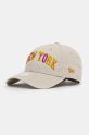 New Era berretto da baseball in cotone cotone beige 60565468