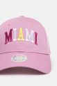 New Era berretto da baseball in cotone 60565466 rosa AW24