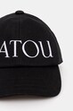 Бавовняна бейсболка Patou AC0400132 чорний AW24