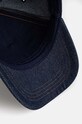 Pepe Jeans șapcă de baseball din denim WALDA CAP bleumarin PL040356
