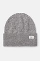 Čepice z vlněné směsi Pepe Jeans YELA HAT s příměsí vlny šedá PL040360