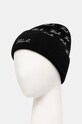 Čepice z vlněné směsi Karl Lagerfeld 246W3414 černá AW24