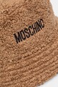 Klobouk Moschino M2971.65356 hnědá AW24