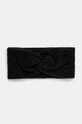 Vunena traka za glavu Buff MERINO FLEECE 129451.999 crna AW24
