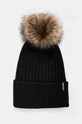 Čiapka Viking Hana Pompon stredne hrubá čierna 210.26.6619