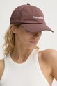 Bavlnená šiltovka Nanushka VAL bavlna hnedá NU24CRHT08478