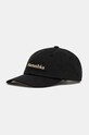 Nanushka pamut baseball sapka VAL NU24CRHT08199 fekete AW24