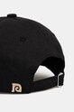 Nanushka șapcă de baseball din bumbac VAL negru NU24CRHT08199