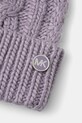 Akcesoria MICHAEL Michael Kors czapka 539801 fioletowy