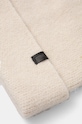 Akcesoria AllSaints czapka z domieszką wełny 29AS101574 beżowy