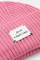 Akcesoria Rossignol czapka z domieszką wełny JCC RLMWH16U różowy