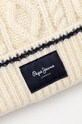 Akcesoria Pepe Jeans czapka WANDA HAT PL040359 biały